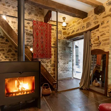 Maison D'or-vert : Atelier Of Medieval Goldsmith Сasa de vacaciones Villefranche-de-Rouergue